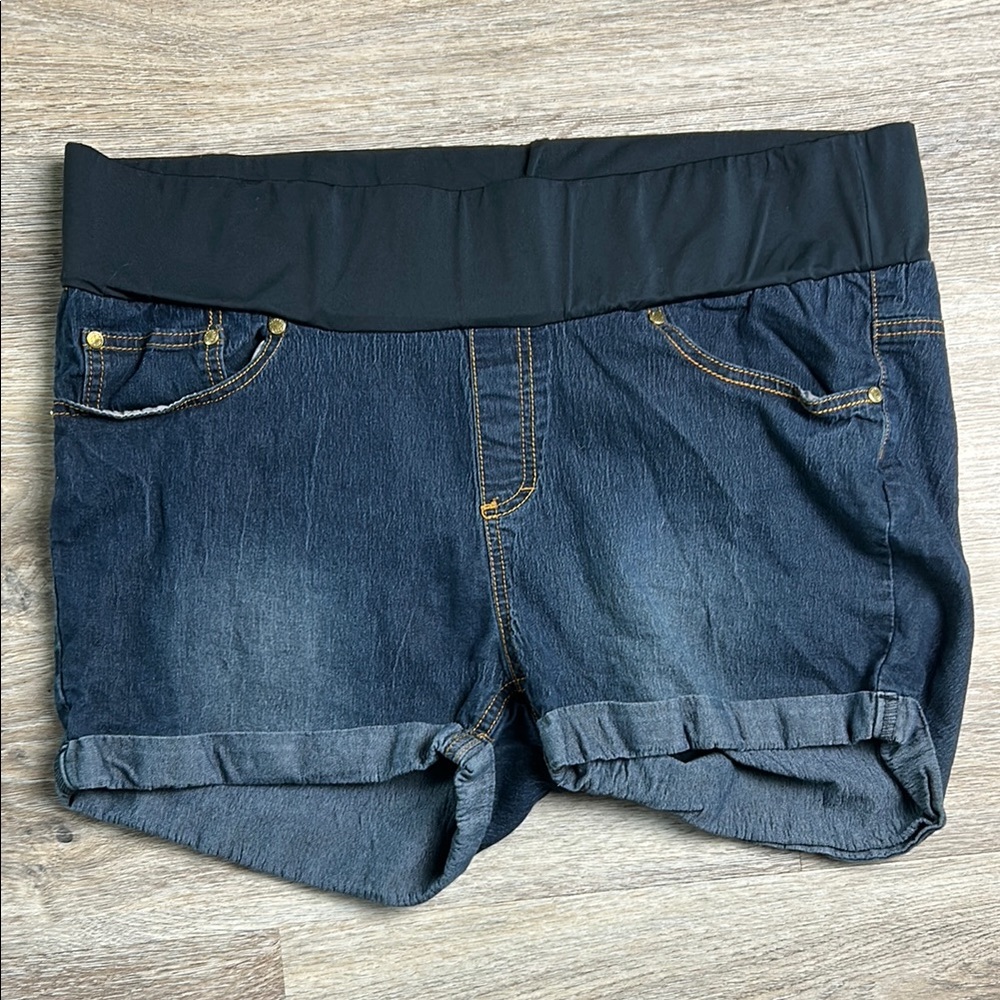 Maternity Denim Shorts Size XL
